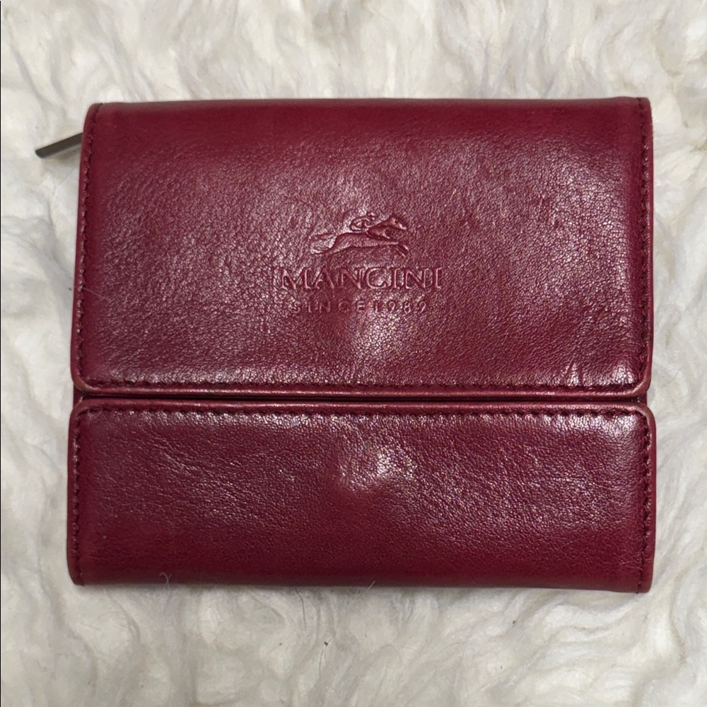Mancini South Beach Genuine Leather Tri-fold Medium Wallet